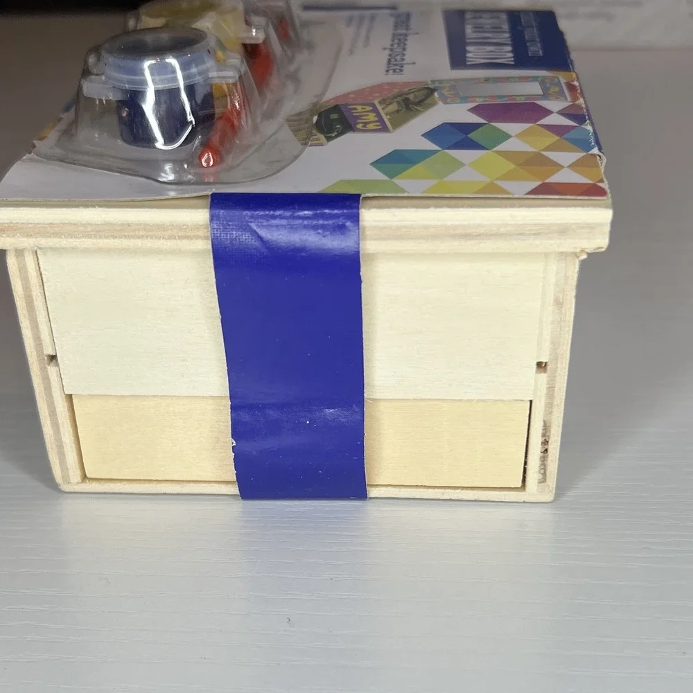 Horizon Group USA Paint Your Own Jewelry Box 53496D Craft Kit Lot w/ Framed Kit